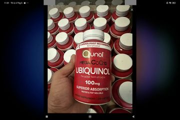 vien NGĂN NGỪA ĐỘT QUỴ, BỔ TIM LOẠI TỐT Qunol Mega CoQ10 Ubiquinol 120 viên