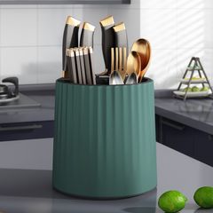 Hộp đựng đũa, dụng cụ nhà bếp xoay 360 độ Size to (Màu ngẫu nhiên) (TH198)