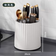 Hộp đựng đũa, dụng cụ nhà bếp xoay 360 độ Size to (Màu ngẫu nhiên) (TH198)