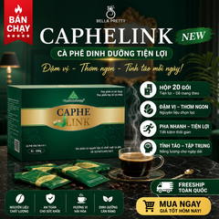 Caphelink New - Cà Phê Tăng Đề Kháng, Hương Vị Thơm Ngon, Hỗ Trợ Sức Khỏe & Làm Đẹp Từ Thiên Nhiên