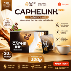 Cà Phê Caphelink New Chính Hãng - Tăng Cường Đề Kháng, Hương Vị Ngon, Hỗ Trợ Sức Khỏe và Làm Đẹp Từ Bên Trong