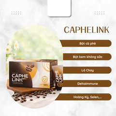 Cà Phê Caphelink New Chính Hãng - Tăng Cường Đề Kháng, Hương Vị Ngon, Hỗ Trợ Sức Khỏe và Làm Đẹp Từ Bên Trong
