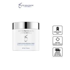 Tẩy Tế Bào Chết Zo Skin Health Complexion Renewal Pads - Miếng Tẩy Da Tiện Lợi, Giúp Da Thông Thoáng và Mịn Màng, 60 Miếng 731389