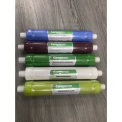 Combo 5 lõi khoáng cao cấp Kangaroo - Nano Silver, Ceramic, Alkaline Water, Maifan Rock Mineral, ORP Cartridge - LọcNước