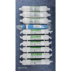 Combo 10 Lõi Lọc Nước Kangaroo Hydrogen+ (Model KG10A4, KG100HK ...) gồm 123 HK, RO50/100, 6 CN.