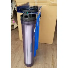 Bộ lọc nước sinh hoạt 3 cấp lọc ly 20 inch pat treo bằng inox độ bền cao (trị phèn, vôi làm mềm nước