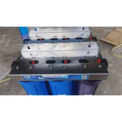 Bộ lọc nước sinh hoạt 3 cấp lọc ly 20 inch pat treo bằng inox độ bền cao (trị phèn, vôi làm mềm nước