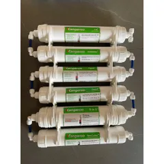 Combo 6 lõi Khoáng chức năng Kangaroo (Nano Cacbon+, 5in1+, OrpH+, HypH+,  Min+, Fir+) Kèm co cút.