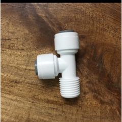 T lệch ren 13 ra 2 đầu nhấn fi 6