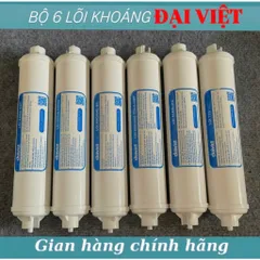 Bộ lõi khoáng nâng cấp Đại Việt Daikiosan dùng cho máy lọc nước RO.