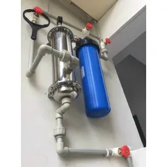 Màng lọc UF liền vỏ inox công suất 1000, 2000L/h