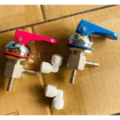 Van khóa lật inox nối nhanh máy lọc nước nóng lạnh