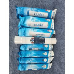 Combo 8 lõi lọc nước Karofi gồm lõi 123 Smax Duo,màng RO Dupont 50GPD, lõi chứcnăngT33MineralFarNano