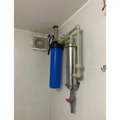 Bộ Lọc nước UF công suất 1000l/h + cốc lọc thô 20 inch, lọc nước đầu nguồn, lọc nước giếng khoan.