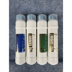 Bộ 4 lõi lọc nước đúc liền khối Korea Type U - Dùng được cho các máy lọc nước có kết nối tương tự.