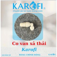 Co van xả thải Karofi - 2 đầu kết nối dây 6 - Đời 2024 không lưới chống nứt - Hàng chính hãng karofi 731661