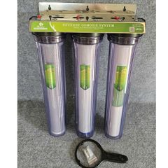 Bộ Lọc Thô Đầu Nguồn 3 Cấp Trong 20 Inch Sagana - Lọc Tổng Sinh Hoạt, Tiền Lọc (ly nhập khẩu)