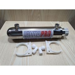 Vỏ Inox đèn UV diệt khuẩn 11W, 14W, 21W, 29W Aquapro dùng trong máy lọc nước.