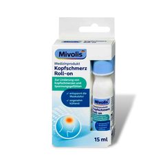 Thanh lăn làm dịu đau đầu, căng thẳng Mivolis Đức 15ml