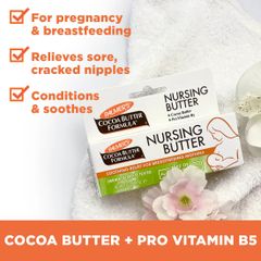 Kem ngăn ngừa và giảm nứt cổ gà khi cho con bú Nursing Butter Nipple Cream for Pregnancy and Breastfeeding
