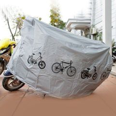 Áo Trùm Xe Máy Chống Nắng Và Che Mưa Vải Dù 1X2 m