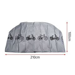 Áo Trùm Xe Máy Chống Nắng Và Che Mưa Vải Dù 1X2 m