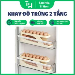 Khay Đỡ Trứng 2 Tầng Tự Động Tiện Dụng Có vỏ hộp (TH220)
