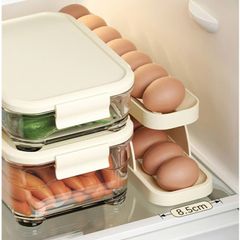 Khay Đỡ Trứng 2 Tầng Tự Động Tiện Dụng Có vỏ hộp (TH220)