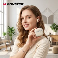Tai nghe Bluetooth Monster Maxstar MQT66, tai gamming độ trễ thấp