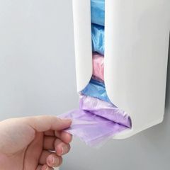 Hộp đựng túi nilon dán tường tiện lợi (Màu ngẫu nhiên) (TH230)