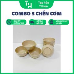 Combo 5 chén cơm phíp Việt Nhật 6828 (TH232)