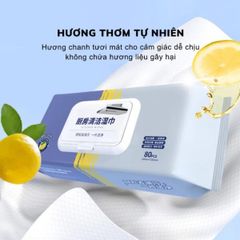 Gói 80 khăn ướt lau bếp siêu tiện dụng (TH236)