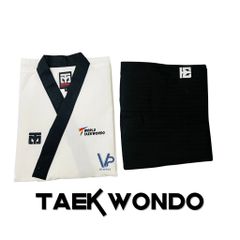 [MOOTO] Võ Phục Taekwondo Quyền MOOTO Đai Đen Poomsae Dan Uniform Chất Lượng Cao Cho Người Tập