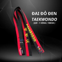 [ Thêu Cơ Bản ] ĐAI TAEKWONDO THÊU SẴN, ĐAI TỐT DÀY LOẠI 1 Vòng