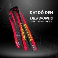 [ Thêu Cơ Bản ] ĐAI TAEKWONDO THÊU SẴN, ĐAI TỐT DÀY LOẠI 1 Vòng