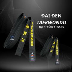[ Thêu Cơ Bản ] ĐAI TAEKWONDO THÊU SẴN, ĐAI TỐT DÀY LOẠI 1 Vòng