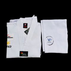 [ Tặng Đai Trắng ] Võ Phục Taekwondo Kim Cương Phong Trào Cho Người Bắt Đầu Logo K, thoáng mát, mềm nhẹ