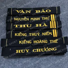 [ Thêu Tên Theo Yêu Cầu ] Đai Taekwondo MOOTO Thêu Tên Theo Yêu Cầu, Đai Dày Cao Cấp