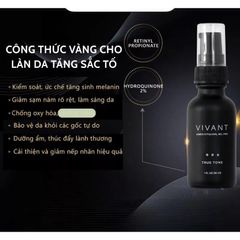 💗 Vivant Serum Truetone 2.0 Tinh Chất Dưỡng Sáng Da, Chống Lão Hóa, Giảm Thâm Nám, Tẩy Da Chết, Tăng Sinh Collagen