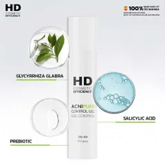 💗 HD Cosmetic Efficiency Acnipure Control Gel Kem Dưỡng Kiềm Dầu Nhờn, Giảm Mụn, Kháng Khuẩn, Phục Hồi Tái Tạo Da