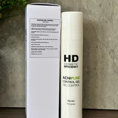 💗 HD Cosmetic Efficiency Acnipure Control Gel Kem Dưỡng Kiềm Dầu Nhờn, Giảm Mụn, Kháng Khuẩn, Phục Hồi Tái Tạo Da