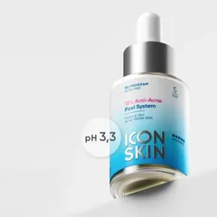 💗 Icon Skin Peel Da Giảm Mụn Chuyên Sâu Anti-Acne Smart Peel System 18% Trắng Sáng Đều Màu Da, Làm Mờ Thâm, Sáng Mịn Da