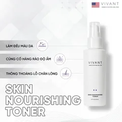 💗 Vivant Skin Nourishing Toner Nước Hoa Hồng Ngừa Mụn, Dưỡng Ẩm, Chống Oxy Hóa, Làm Sáng Da, Dịu Nhẹ Cho Da Nhạy Cảm