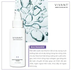 💗 Vivant Skin Nourishing Toner Nước Hoa Hồng Ngừa Mụn, Dưỡng Ẩm, Chống Oxy Hóa, Làm Sáng Da, Dịu Nhẹ Cho Da Nhạy Cảm