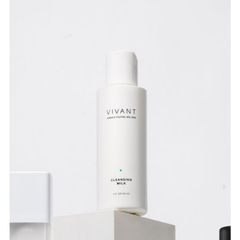 💗 Vivant Cleansing Milk Gentle Non Drying Cleanser Sữa Rửa Mặt Dưỡng Ẩm, Làm Dịu Da, Chống Oxy Hóa, Giảm Mụn