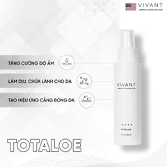 💗 Vivant Totaloe Calming & Hydrating Gel Kem Dưỡng Ẩm Phục Hồi Tái Tạo Làm Dịu Da, Chống Oxy Hóa, Giảm Kích Ứng
