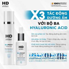💗 HD Cosmetic Efficiency BluMoist Aqua Gel Dưỡng Ẩm, Chống Ánh Sáng Xanh, Thẩm Thấu Nhanh Cho Da Nhạy Cảm