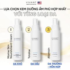 💗 Vivant Kem Dưỡng Ẩm Allantoin Sedating & Hydrating Lotion Phục Hồi Da, Giảm Kích Ứng, Chống Oxy Hóa, Làm Dịu Da
