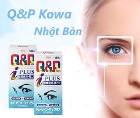 Viên Uống Bổ Mắt Q&P Kowa i Plus 270 Viên Nhật Bản Chính Hãng | Hỗ Trợ Giảm Mỏi Mắt & Chăm Sóc Thị Lực