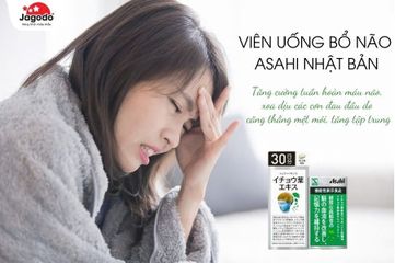 Viên Uống Bổ Não Asahi Nhật Bản | Hỗ Trợ Tập Trung & Ghi Nhớ